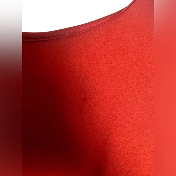 Reb & J 3/4 sleeve Midi dress in autumn orange color Size Large - Picture 3 of 8